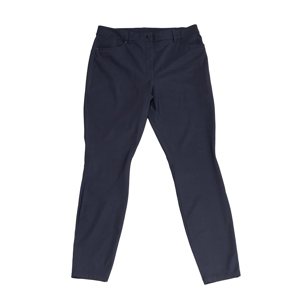 Lululemon ABC Pant Slim Fit Black 5-Pocket Trousers Size 33 LW5EJ8S